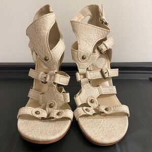 Max Studio strappy wedge sandals
